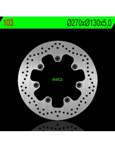 NG BRAKES Round Fixed Brake Disc