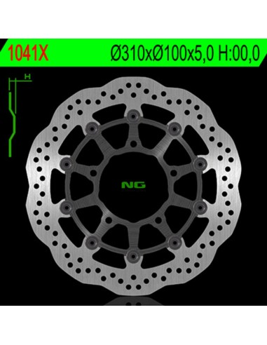 NG BRAKES Wave Floating Brake Disc