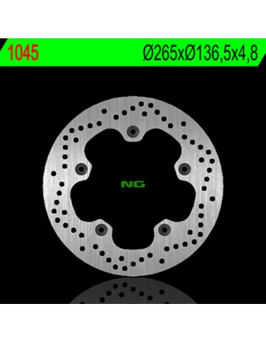 NG BRAKES Round Fixed Brake Disc