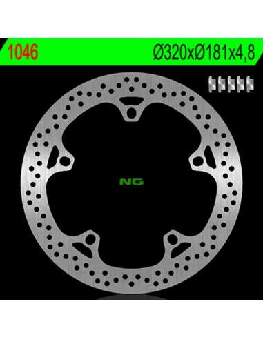 NG BRAKES Fix Brake Disc - 1046