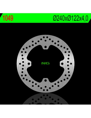 NG BRAKES Round Fixed Brake Disc