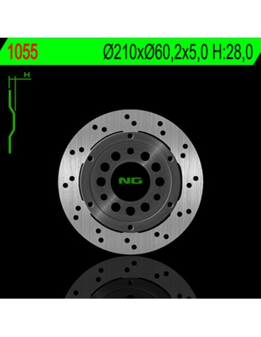 NG BRAKES Round Floating Brake Disc