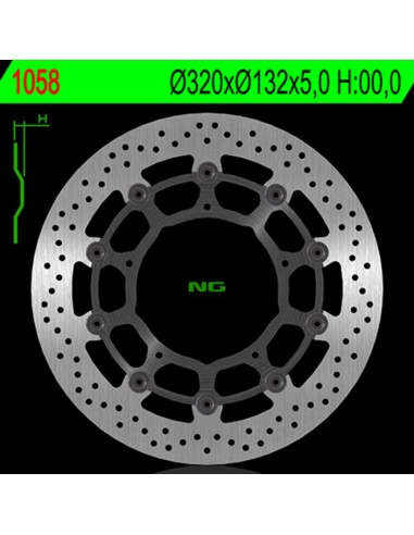 NG BRAKES Floating - 1058