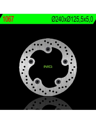 NG BRAKES Round Fixed Brake Disc