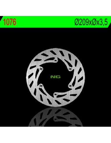 NG BRAKES Fix Brake Disc - 1076