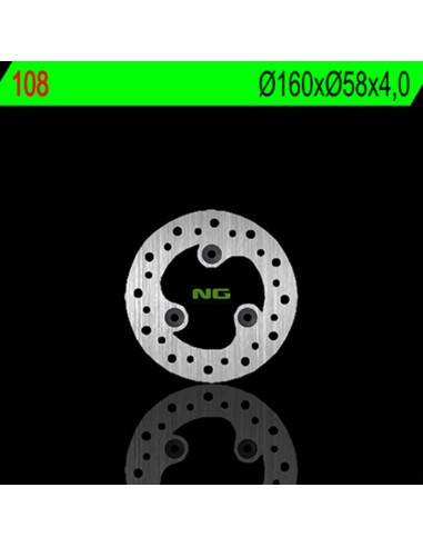 NG BRAKES Fix Brake Disc - 108