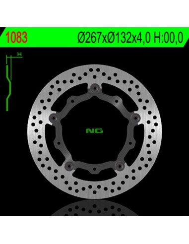 NG BRAKES Round Floating Brake Disc