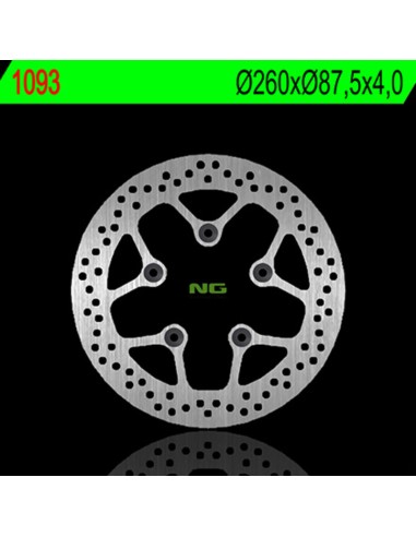 NG BRAKES Fix Brake Disc - 1093