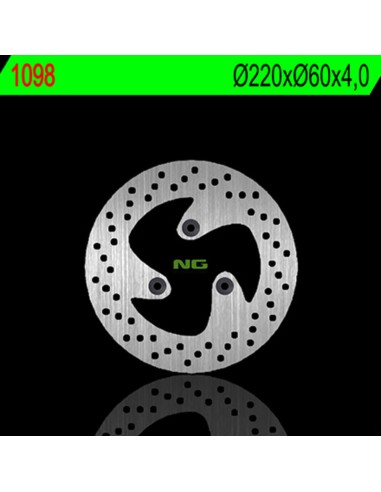 NG BRAKES Fix Brake Disc - 1098