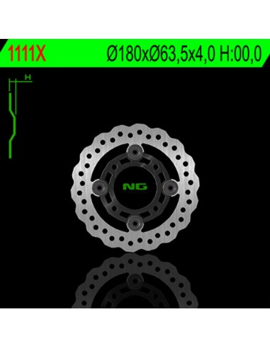 NG BRAKES Petal Floating - 1111X