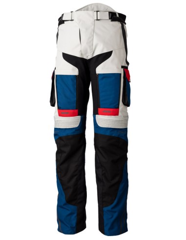 Pantaloni textile RST Race Dept Adventure X-Treme CE - Ice/Albastru/Roșu Mărimea XL