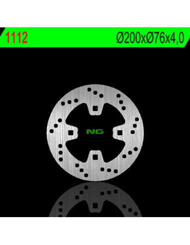 NG BRAKES Fix Brake Disc - 1112