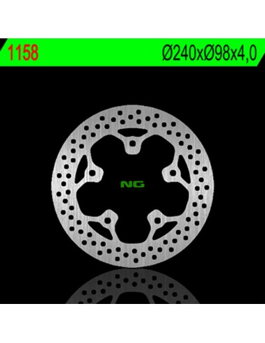 NG BRAKES Fix Brake Disc - 1158