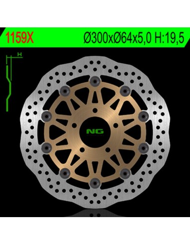 NG BRAKES Petal Floating - 1159X