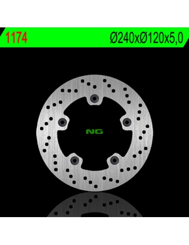 NG BRAKES Round Fixed Brake Disc