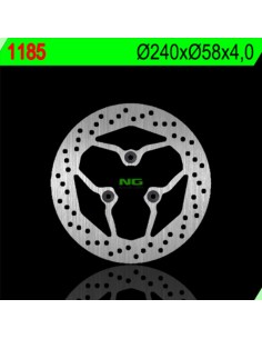 NG BRAKES Round Fixed Brake...