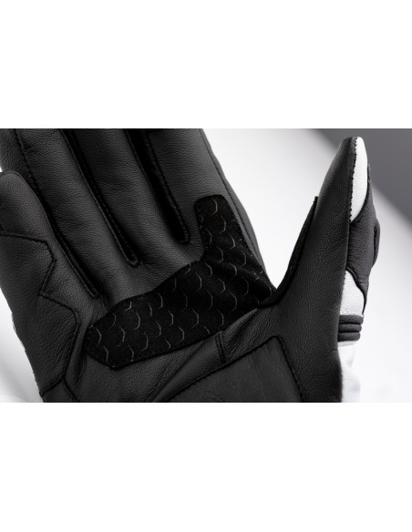 RST Sport Mid Waterproof CE Gloves - White/Black Size 7