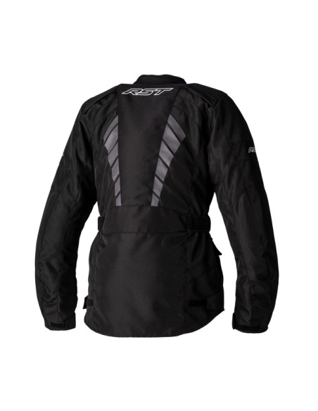 RST Ladies Alpha 5 CE Textile Jacket - Black/Black Size S