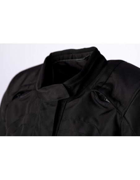 RST Ladies Alpha 5 CE Textile Jacket - Black/Black Size S