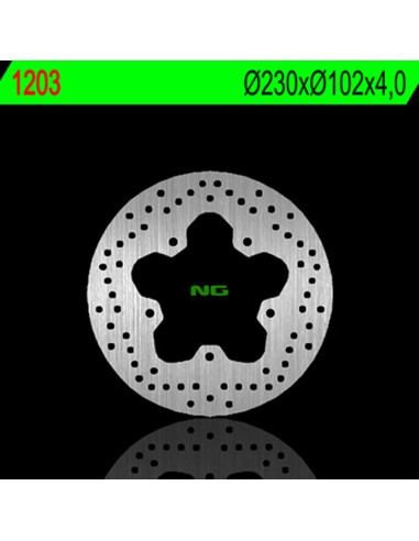 NG BRAKES Fix Brake Disc - 1203