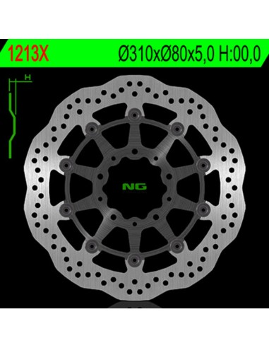 NG BRAKES Petal Floating - 1213X