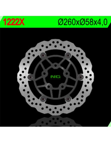 NG BRAKES Wave Floating Brake Disc