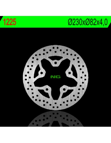 NG BRAKES Fix Brake Disc - 1225