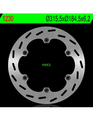 NG BRAKES Round Fixed Brake Disc