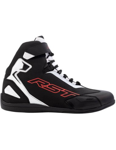 RST Sabre Shoes - Black/White/Red Size 41