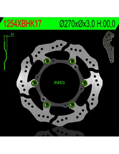 NG BRAKES Wave Floating Brake Disc