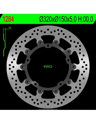 NG BRAKES Round Floating Brake Disc
