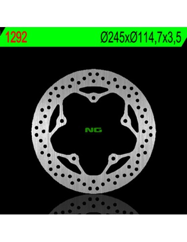 NG BRAKES Round Fixed Brake Disc
