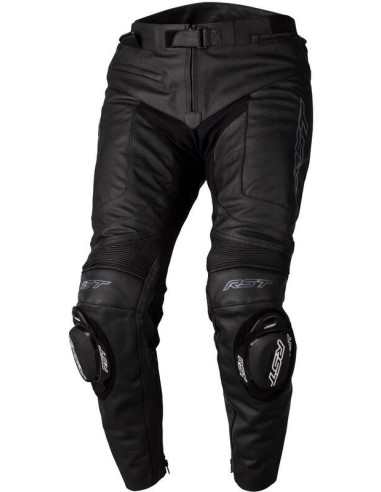 Pantaloni din piele RST S1 CE - Negru/Negru Mărimea 5XL Albastru