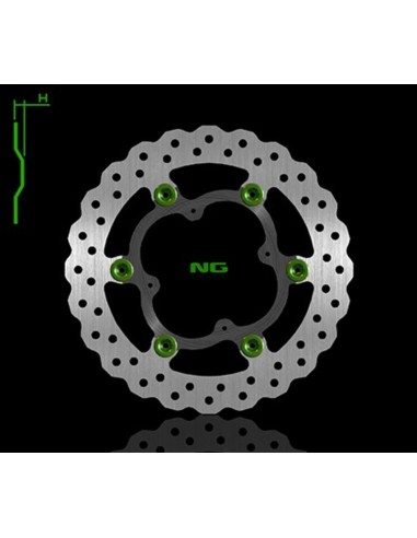 NG BRAKES Wave Floating Brake Disc