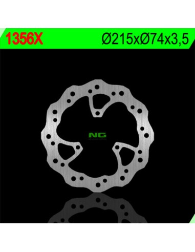 NG BRAKES Petal Fix Brake Disc - 1356X