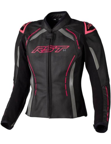 RST Ladies S1 CE Leather Jacket -...