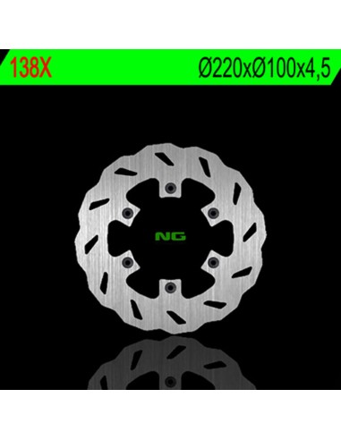 NG BRAKES Petal Fix Brake Disc - 138X