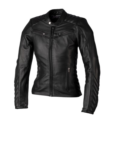 RST Ladies Roadster 3 CE Leather Jacket - Black Size XL