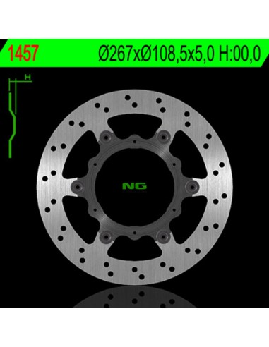 NG BRAKES Round Floating Brake Disc