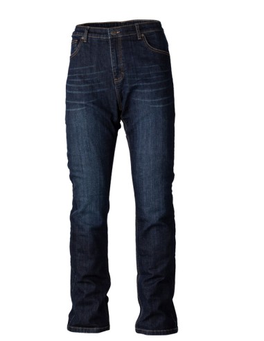 RST x Kevlar® Straight Leg 2 CE Reinforced Textile Pants - Midnight Blue Denim Size S