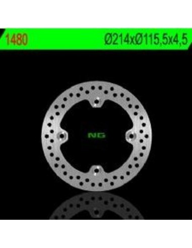 NG BRAKES Round Fixed Brake Disc