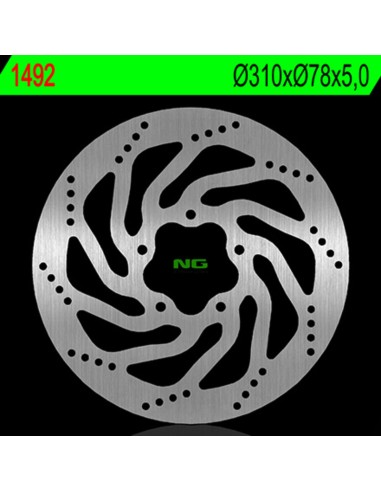 NG BRAKES Round Fixed Brake Disc