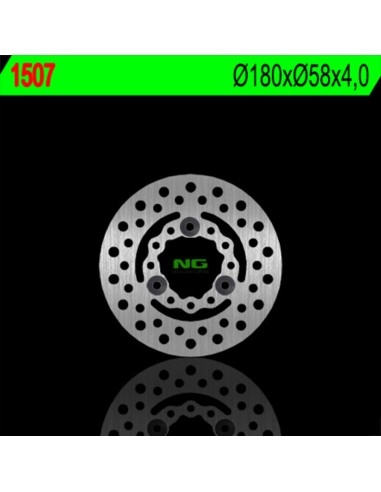 NG BRAKES Fix Brake Disc - 1507