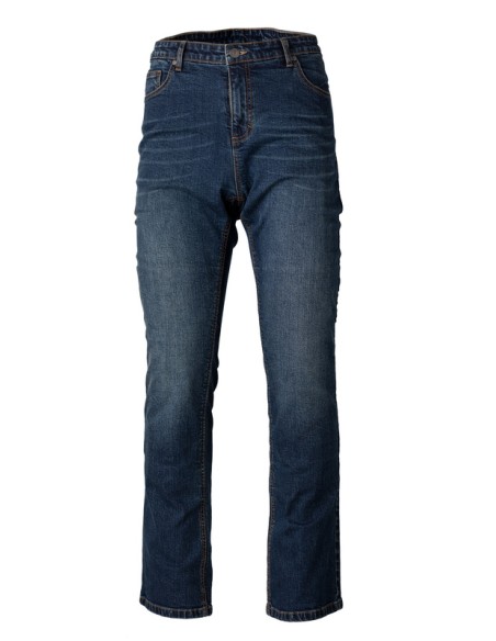 RST x Kevlar® Straight Leg 2 CE Reinforced Ladies Textile Pants - Midnight Blue Denim Size 3XL