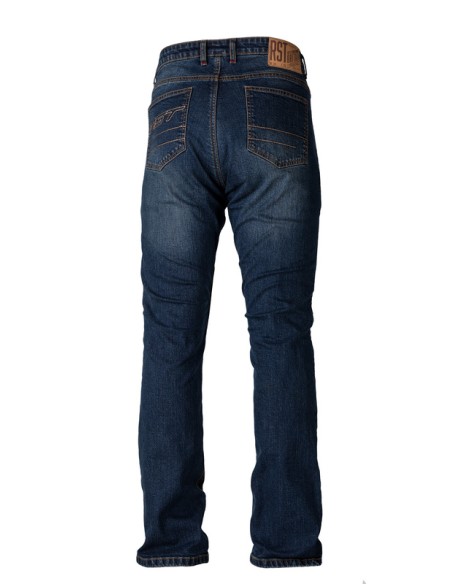 RST x Kevlar® Straight Leg 2 CE Reinforced Ladies Textile Pants - Midnight Blue Denim Size 3XL