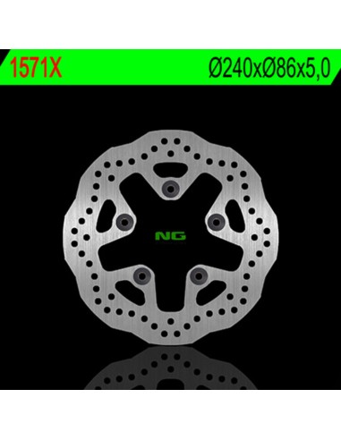 NG BRAKES Petal Fix Brake Disc - 1571X