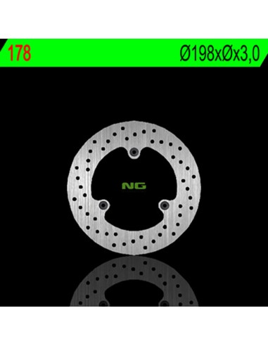 NG BRAKES Fix Brake Disc - 178