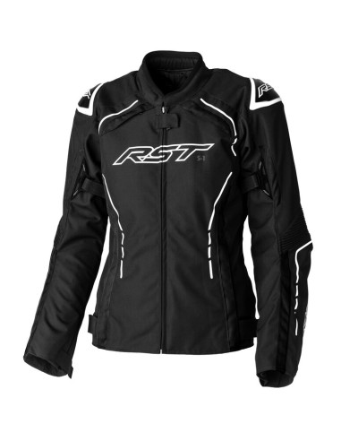 Jachetă textilă RST Ladies S1 CE - Negru/Alb Mărimea 3XL Alb-negru