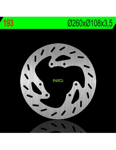 NG BRAKES Fix Brake Disc - 193
