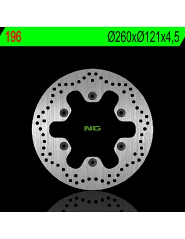 NG BRAKES Fix Brake Disc - 196